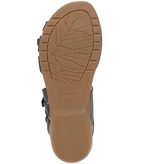 Dansko Ruthie Leather Buckle Ankle Strap Sandals