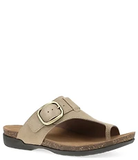Dansko Rylee Suede Toe Loop Slide Sandals