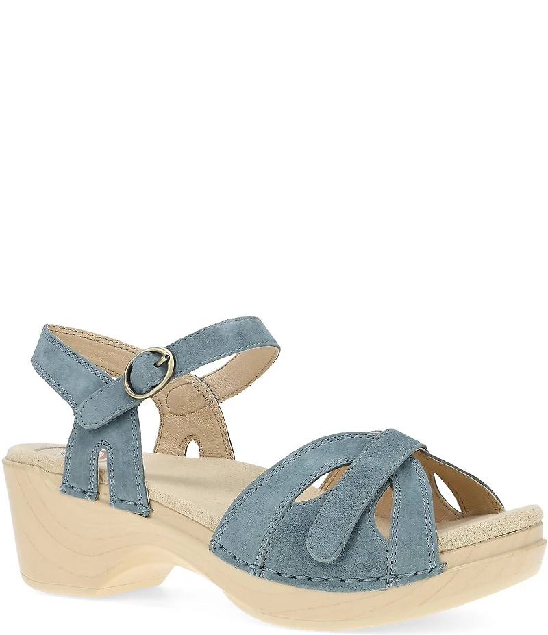 Dansko Season Suede Clog Sandals