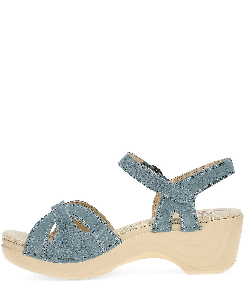 Dansko Season Suede Clog Sandals