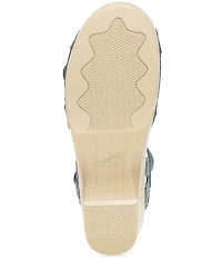 Dansko Season Suede Clog Sandals