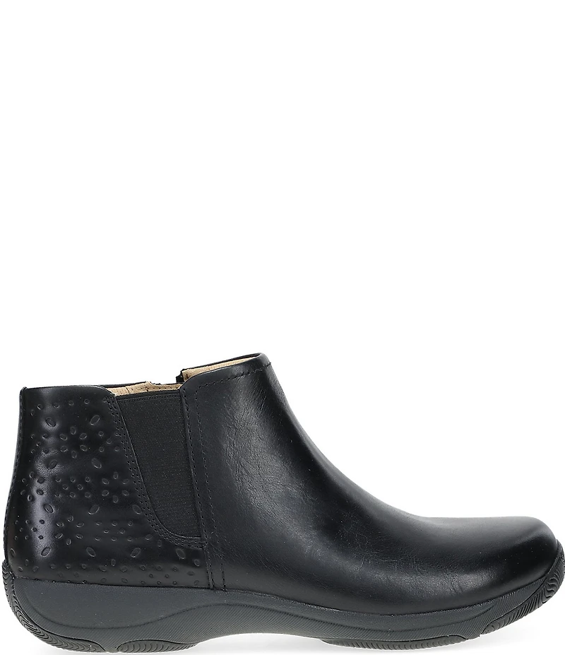 Dansko Sherry Leather Booties