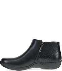 Dansko Sherry Leather Booties