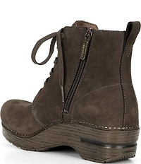 Dansko Sigourney Nubuck Suede Booties