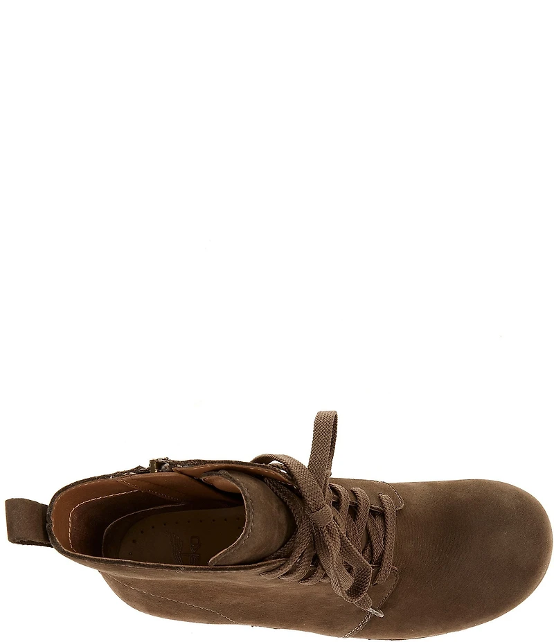 Dansko Sigourney Nubuck Suede Booties