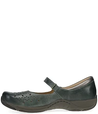 Dansko Stacy Perforated Leather Mary Jane Flats