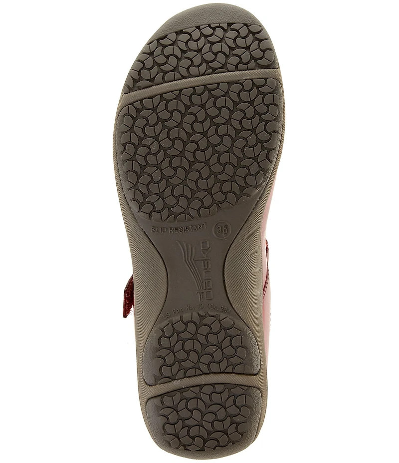 Dansko Stacy Perforated Leather Mary Jane Flats