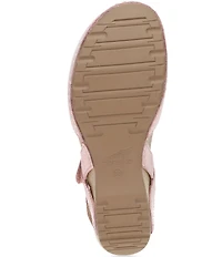 Dansko Tiffani Burnished Leather Ankle Strap Clog Pumps