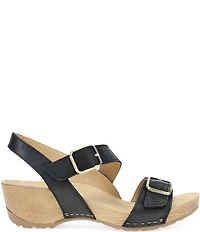 Dansko Trinity Nubuck Suede Buckle Hardware Banded Hook-and-Loop
