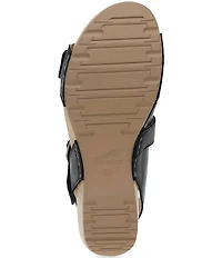 Dansko Trinity Nubuck Suede Buckle Hardware Banded Hook-and-Loop