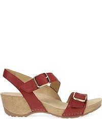 Dansko Trinity Nubuck Suede Buckle Hardware Banded Hook-and-Loop