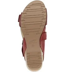Dansko Trinity Nubuck Suede Buckle Hardware Banded Hook-and-Loop
