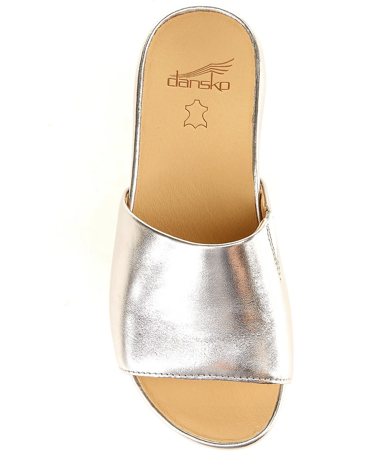 Dansko Twyla Leather Slide Sandals