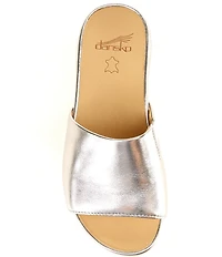 Dansko Twyla Leather Slide Sandals