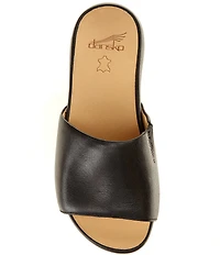 Dansko Twyla Leather Slide Sandals