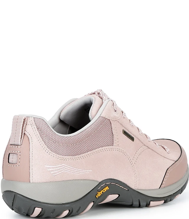 Dansko Women's Paisley Waterproof Suede Lace Up Sneakers