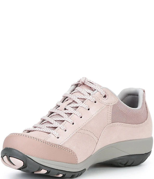 Dansko Women's Paisley Waterproof Suede Lace Up Sneakers