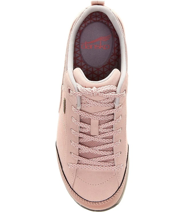 Dansko Women's Paisley Waterproof Suede Lace Up Sneakers