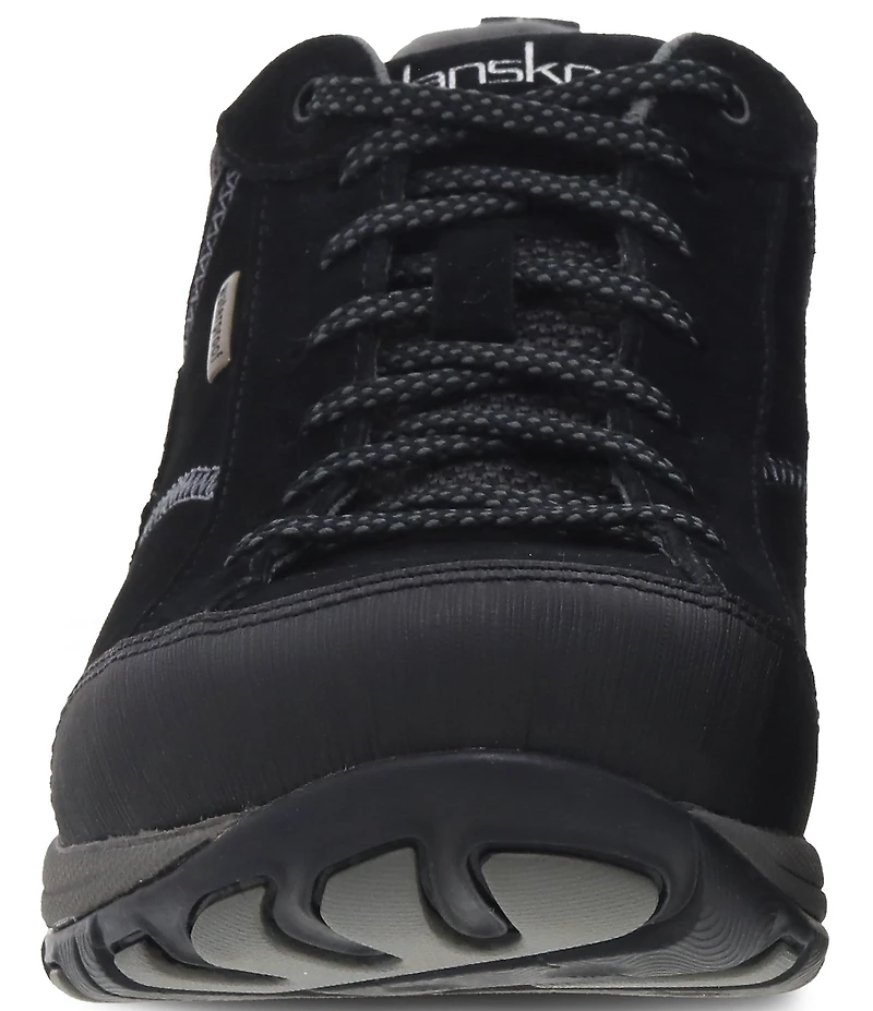 Dansko Women's Paisley Suede Waterproof Lace Up Sneakers