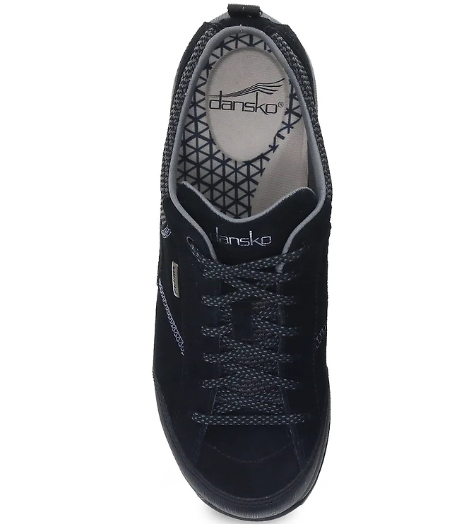 Dansko Women's Paisley Waterproof Suede Lace Up Sneakers