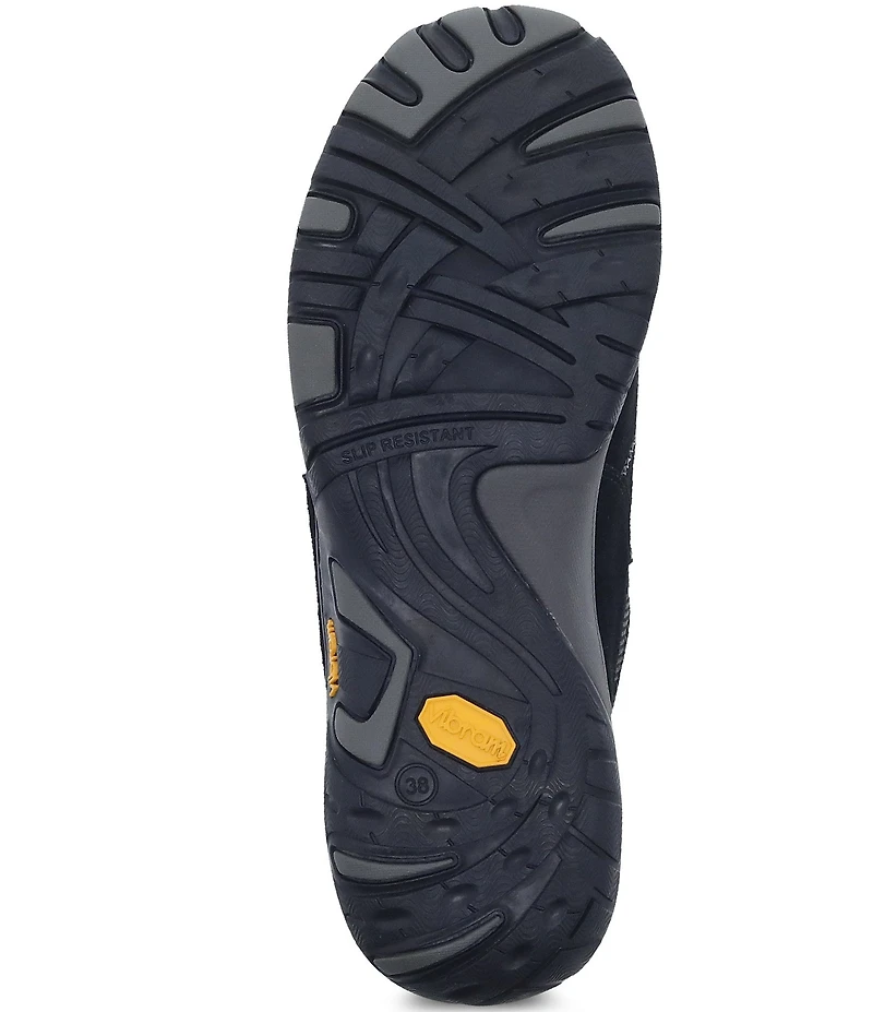 Dansko Women's Paisley Suede Waterproof Lace Up Sneakers