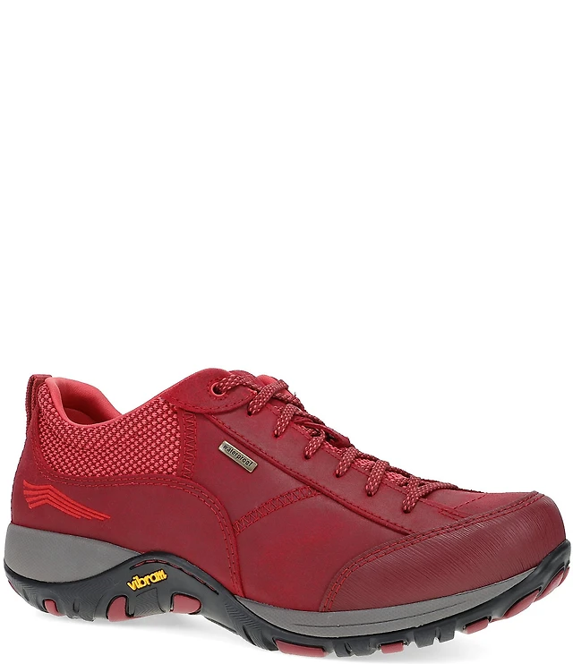 Dansko Women's Paisley Waterproof Suede Lace Up Sneakers