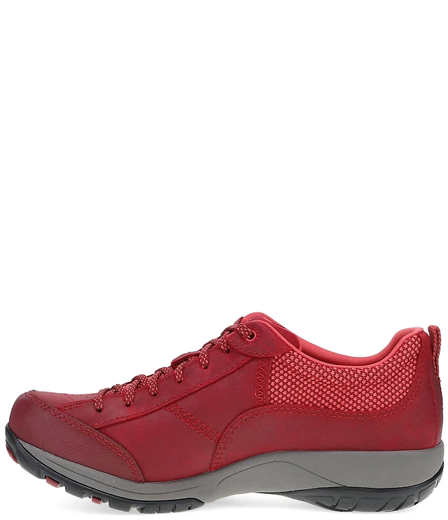 Dansko Women's Paisley Waterproof Suede Lace Up Sneakers
