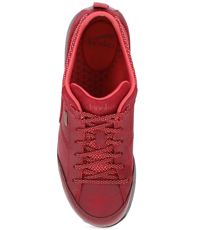 Dansko Women's Paisley Waterproof Suede Lace Up Sneakers