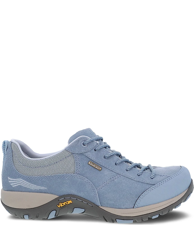 Dansko Women's Paisley Suede Waterproof Lace Up Sneakers