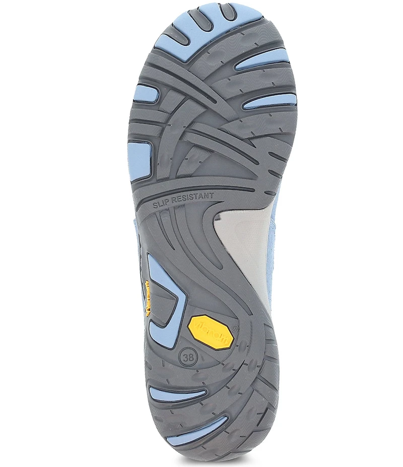 Dansko Women's Paisley Suede Waterproof Lace Up Sneakers