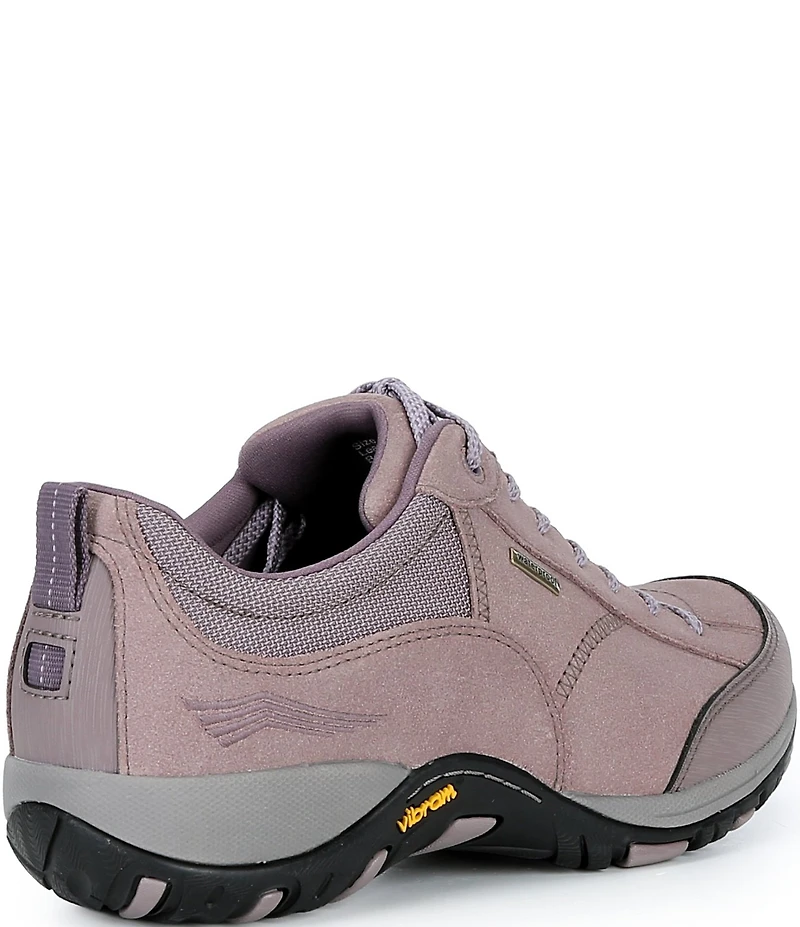 Dansko Women's Paisley Waterproof Suede Lace Up Sneakers