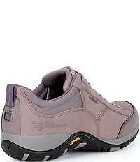 Dansko Women's Paisley Waterproof Suede Lace Up Sneakers