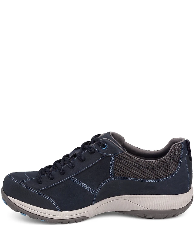 Dansko Women's Paisley Waterproof Suede Lace Up Sneakers