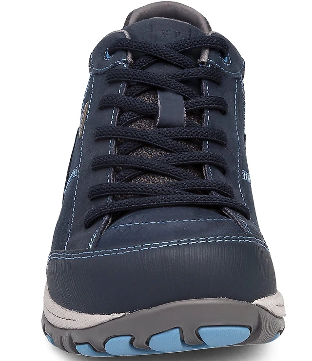Dansko Women's Paisley Waterproof Suede Lace Up Sneakers