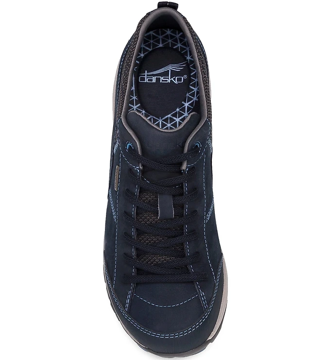 Dansko Women's Paisley Waterproof Suede Lace Up Sneakers