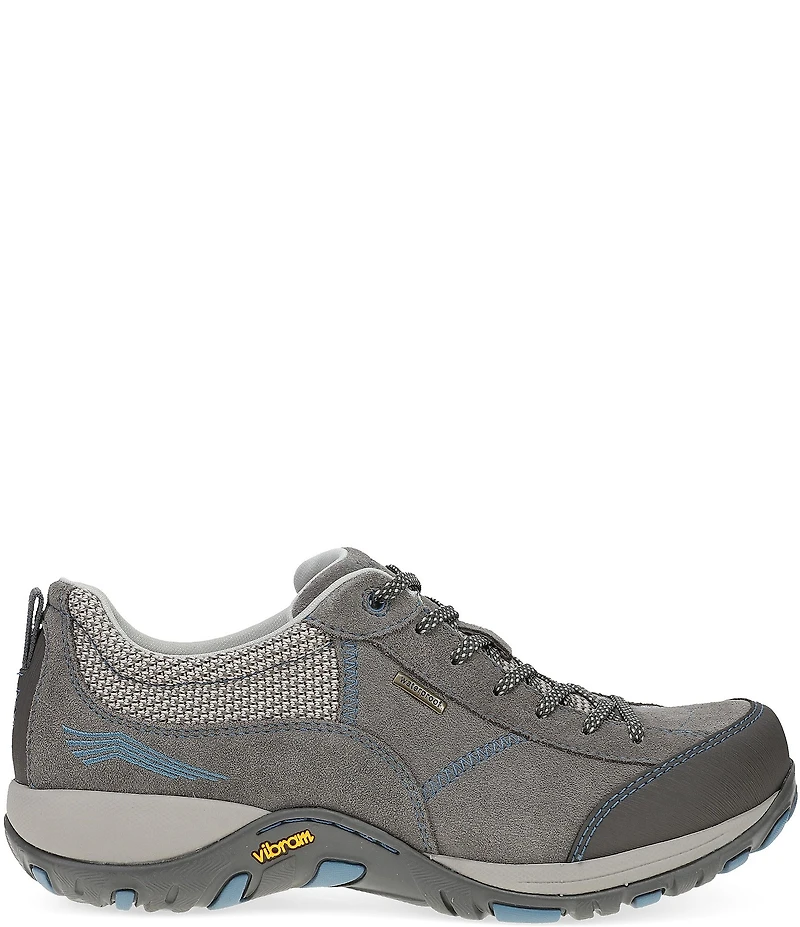 Dansko Women's Paisley Waterproof Suede Lace Up Sneakers
