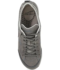 Dansko Women's Paisley Waterproof Suede Lace Up Sneakers