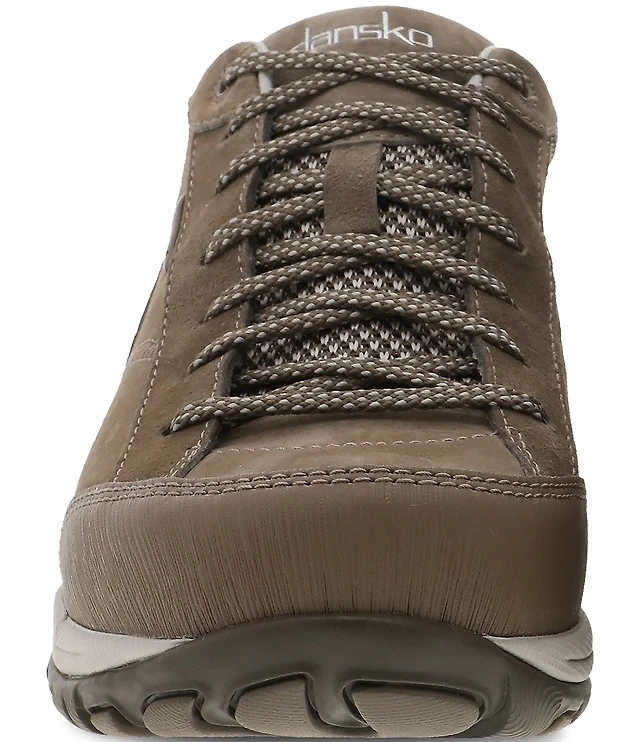 Dansko Women's Paisley Waterproof Suede Lace Up Sneakers
