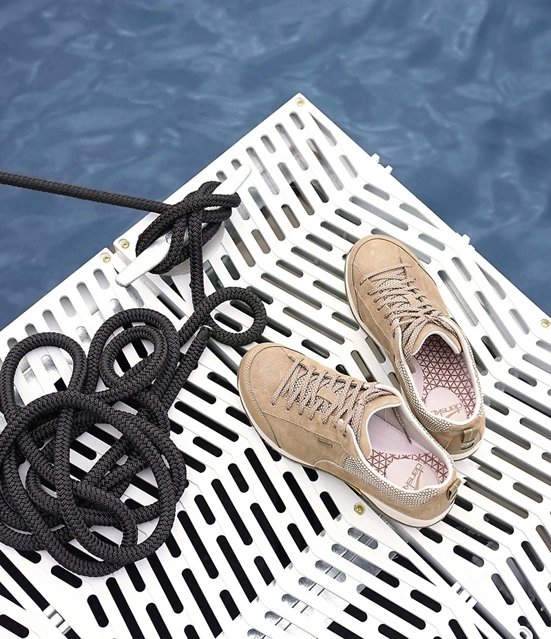 Dansko Women's Paisley Suede Waterproof Lace Up Sneakers