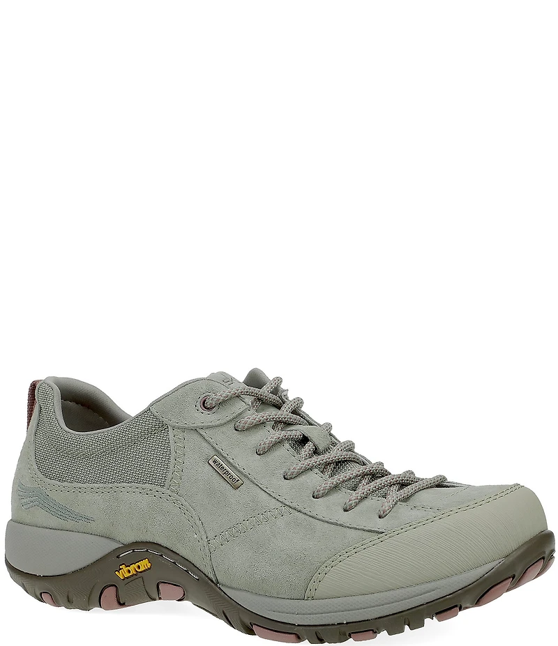 Dansko Women's Paisley Waterproof Suede Lace Up Sneakers