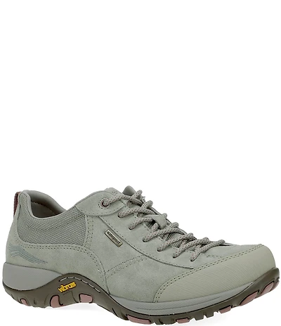 Dansko Women's Paisley Waterproof Suede Lace Up Sneakers