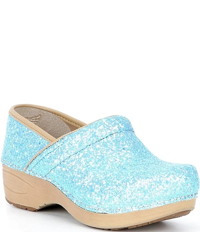Dansko XP 2.0 Glitter Leather Clogs