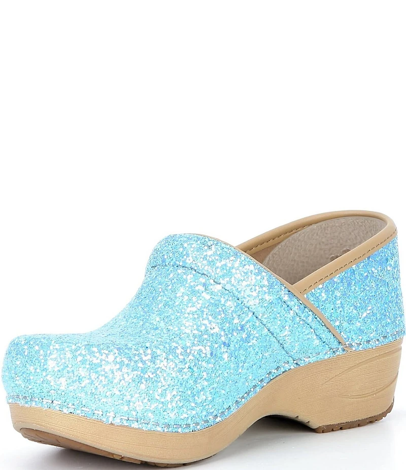 Dansko XP 2.0 Glitter Leather Clogs