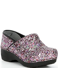 Dansko XP 2.0 Glitter Leather Clogs