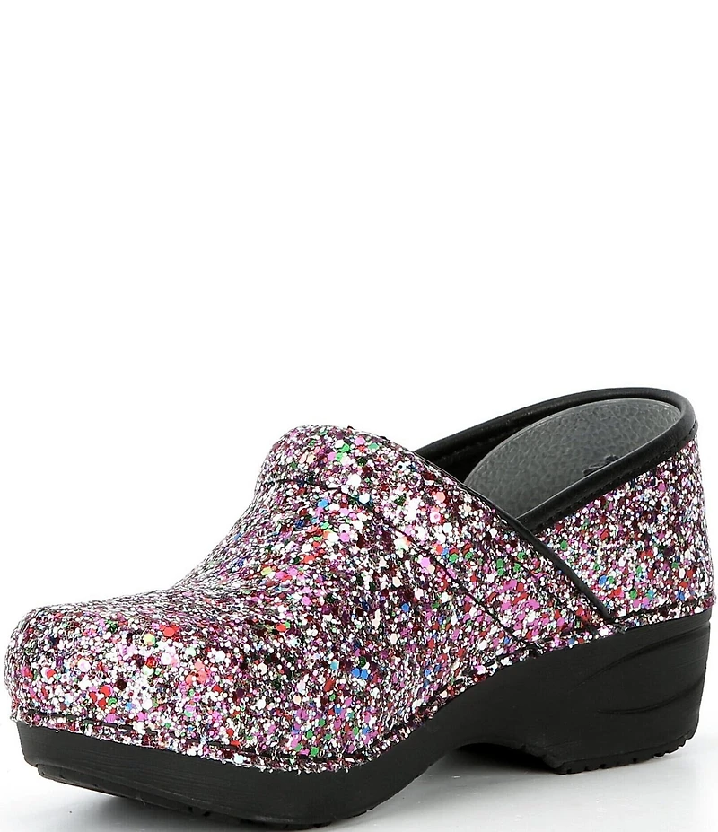 Dansko XP 2.0 Glitter Leather Clogs
