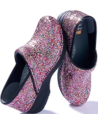 Dansko XP 2.0 Glitter Leather Clogs
