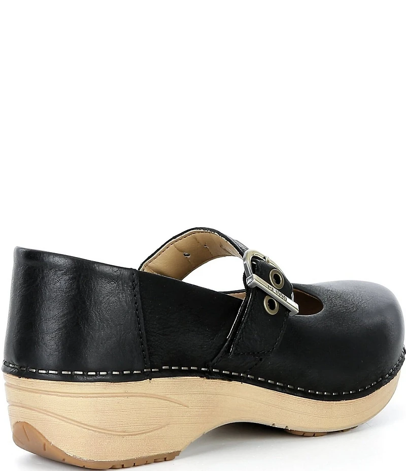 Dansko XP 2.0 Leather Mary Jane Clogs