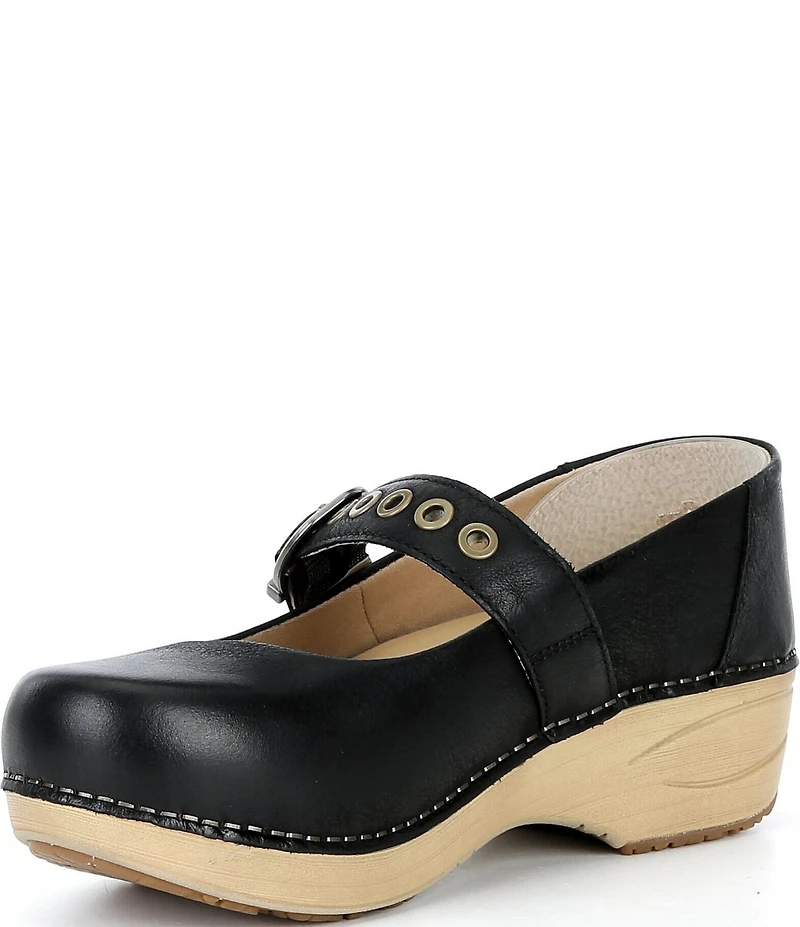 Dansko XP 2.0 Leather Mary Jane Clogs