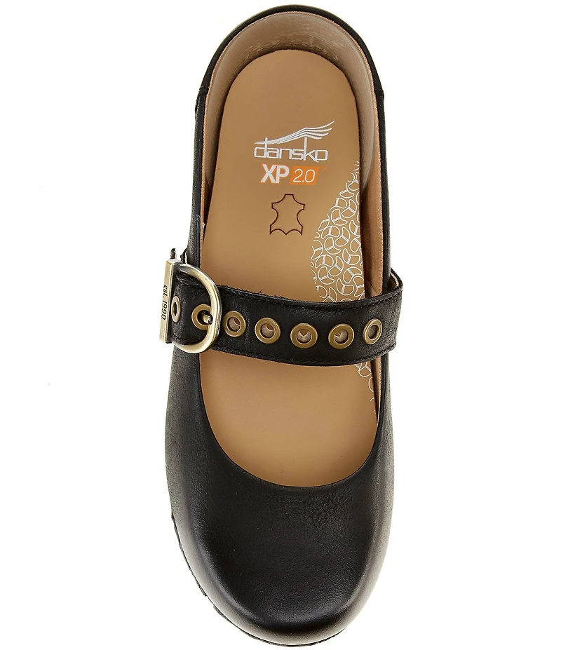 Dansko XP 2.0 Leather Mary Jane Clogs