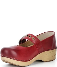 Dansko XP 2.0 Leather Mary Jane Clogs